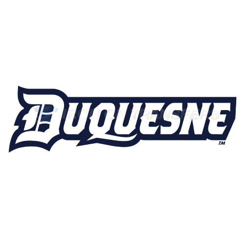 Duquesne Dukes Logo T-shirts Iron On Transfers N4297 - Click Image to Close